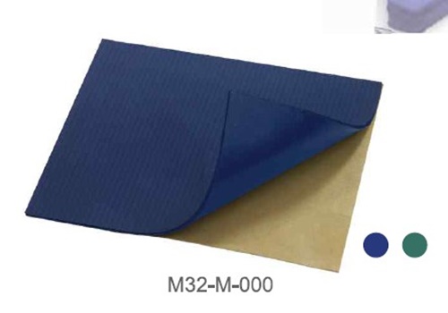 แผ่นไมโครไฟเบอร์ปูโต๊ะกันไฟฟ้าสถิต แผ่นไมโครไฟเบอร์กันไฟฟ้าสถิต Esd microfiber fabric with adhesive m32-m-000 Korea