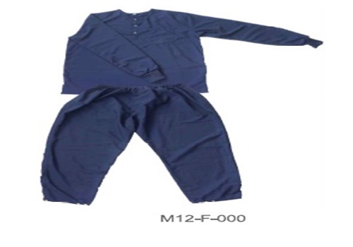 ชุดหมีต่อหมวกกันไฟฟ้าสถิต ชุดหมีคลีนรูม Cleanroom underwear m12-f-000 Korea