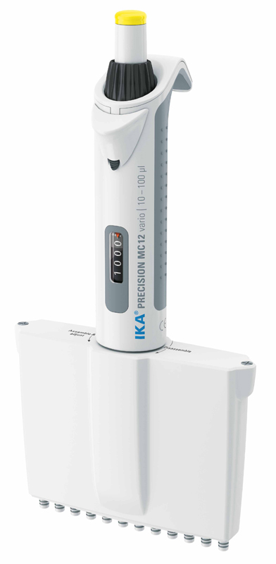 หลอดดูดวัดปริมาณสาร หลอดดูดวัดปริมาตรสาร Ika pipettes mc12 precision multichannel