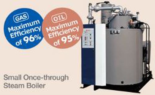 บอยเลอร์ Miura boiler small once-through steam boiler ei series