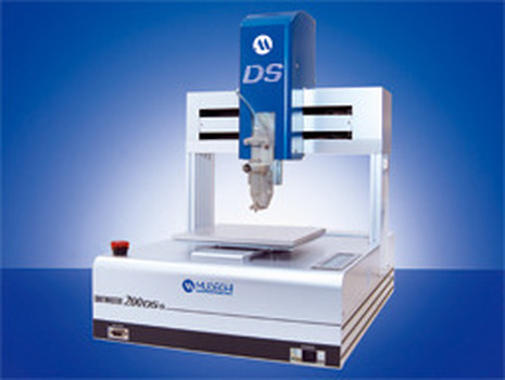 หุ่นยนต์หยอดกาวตั้งโต๊ะ Musashi robot shotmaster 400ds-s