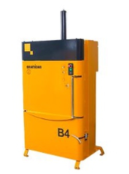 เครื่องอัดเศษวัสดุแนวตั้ง Bramidan b4