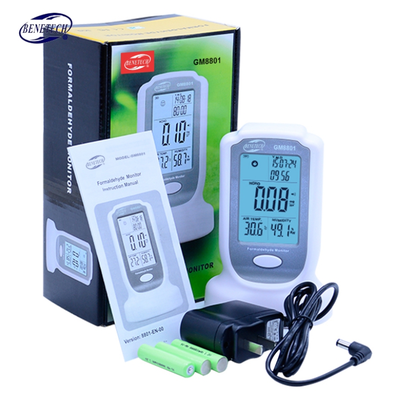 การตรวจสอบฟอร์มาลดีไฮด์ benetech gm8801