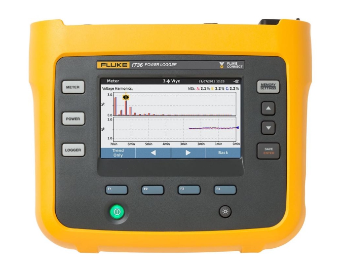 เครื่องมือบันทึกกำลังไฟฟ้า fluke 1736