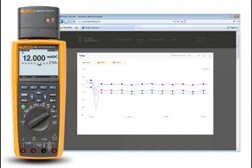 มัลติมิเตอร์บันทึกข้อมูลอุตสาหกรรม fluke 289 