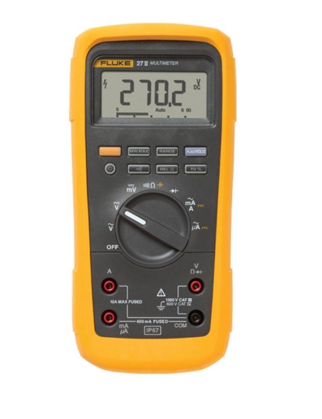 ดิจิตอลมัลติมิเตอร์ fluke 27 