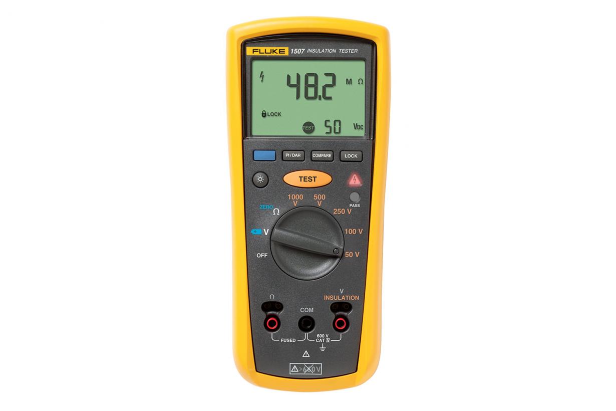 เครื่องทดสอบความต้านทานฉนวน fluke 1507/1503 
