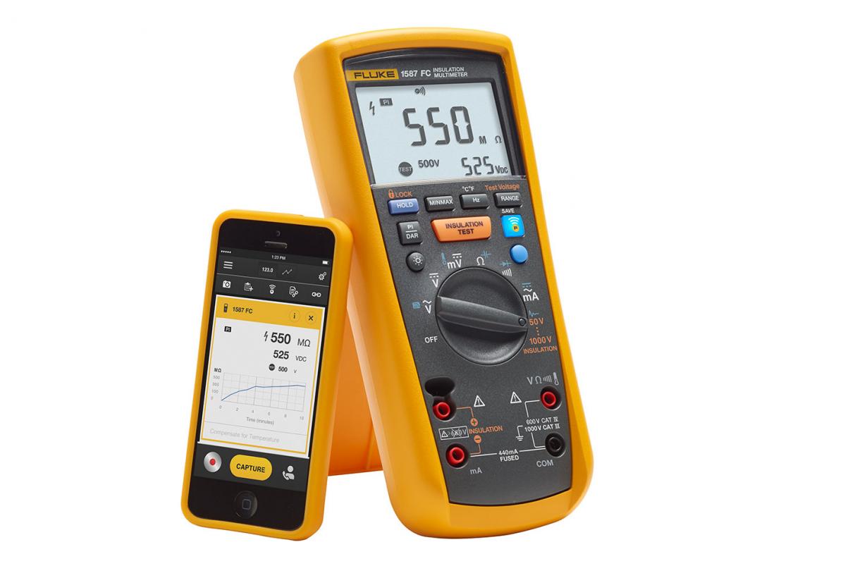 มัลติมิเตอร์ฉนวน fluke 1587