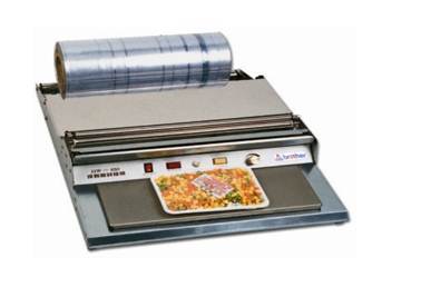 เครื่องห่อถาดอาหาร Packing machine for food w450