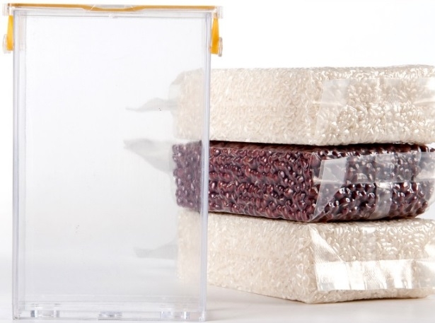 บล็อกแพ็คข้าวสาร สำหรับเครื่องแพ็ค Rice pack pox for packing machine