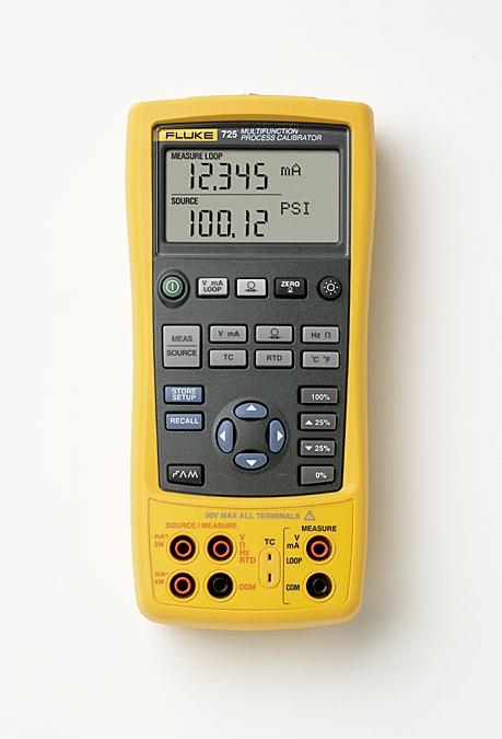 เครื่องสอบเทียบกระบวนการมัลติฟังก์ชั่น fluke 725