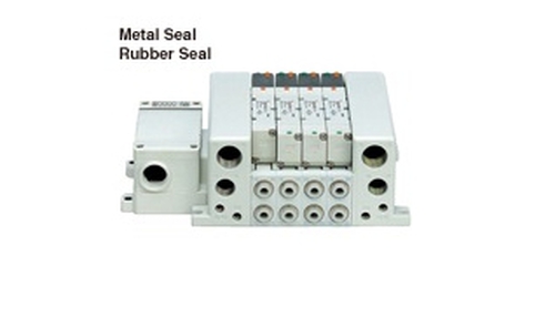 โซลินอยด์วาล์ว เอส เอ็ม ซี 5 พ็อต ตระกูล Smc vqc4000 5 port solenoid valves