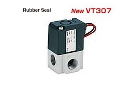โซลินอยด์วาล์ว Smc vt307 3 port solenoid valve direct operated poppet type vt