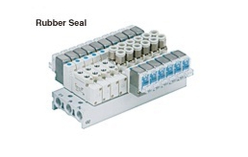 โซลินอยส์วาล์ว Sy5000 smc ตระกูล 5 พ็อต sy 5 port solenoid valve plug-in type sy SMC