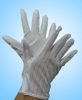ถุงมือกันไฟฟ้าสถิต Esd lint free gloves sk408