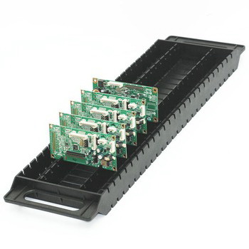 แร็คพีซีบีเอกันไฟฟ้าสถิต ช่องสำหรับเสียบบอร์ดอิเล็กทรอนิกส์ Anti static esd pcba rack
