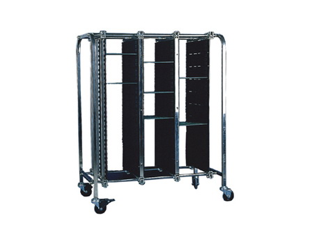 แร็คขนบอร์ดอิเล็กทรอนิกส์ Esd pcb conveying trolley