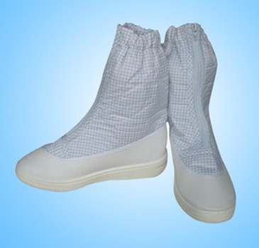 รองเท้าบู๊ทป้องกันไฟฟ้าสถิตย์ Cleanroom booties sk 312