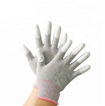 ถุงมือกันไฟฟ้าสถิต ถุงมือคาร์บอนท็อปฟิตกันไฟฟ้าสถิต Esd carbon fiber gloves sk401 top fit