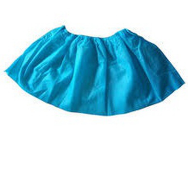 พลาสติกคลุมรองเท้าแบบหนา พีวีซีคลุมรองเท้าเข้าคลีนรูม ถุงครอบเท้าคลีนรูม Cpe shoes cover skf09