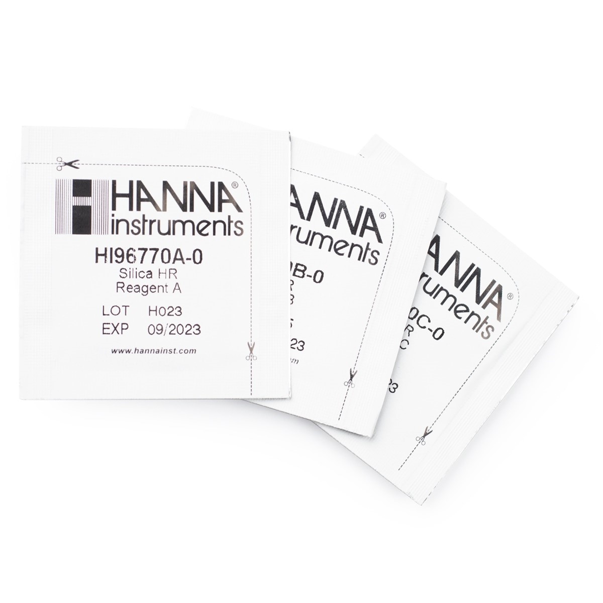 ซองผงรีเอเจนต์ของซิลิก้า hanna hi96770-01 