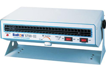 พัดลมไฟฟ้าสถิต Static fan ionizer blower bk-5700iii