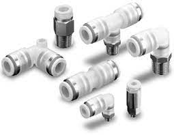 ข้อต่อลม ข้องอลม Clean One-touch Fittings for Driving Air Piping KPQ KPG SMC