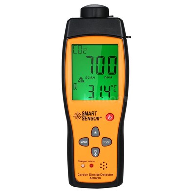 เครื่องตรวจจับก๊าซคาร์บอนไดออกไซด์ ar8200