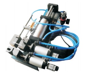 เครื่องตัดสายไฟ เครื่องปอกบิดสายไฟ Pneumatic wire stripping twisting machine yh-416