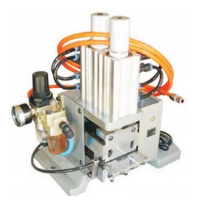เครื่องตัดสายไฟ เครื่องปอกบิดสายไฟ Pneumatic wire stripping twisting machine yh-3fn