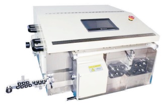 เครื่องตัดสายไฟ เครื่องปอกสายไฟ Fully automatic coaxial wire stripping machine yh-9600s