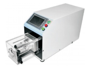 เครื่องตัดสายไฟ เครื่องปอกสายไฟ Semi-automatic coaxial wire stripping machine yh-6806d