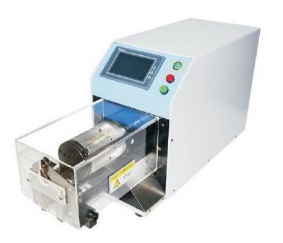 เครื่องตัดสายไฟ เครื่องปอกสายไฟ Semi-automatic coaxial wire stripping machine yh-8608