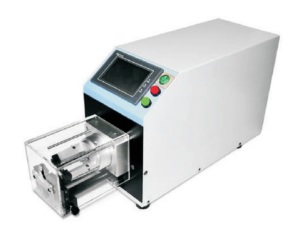 เครื่องตัดสายไฟ เครื่องปอกสายไฟ Semi-automatic coaxial wire stripping machine yh-6806