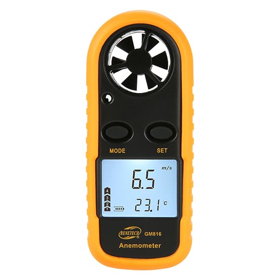 เครื่องวัดความเร็วลม benetech gm816