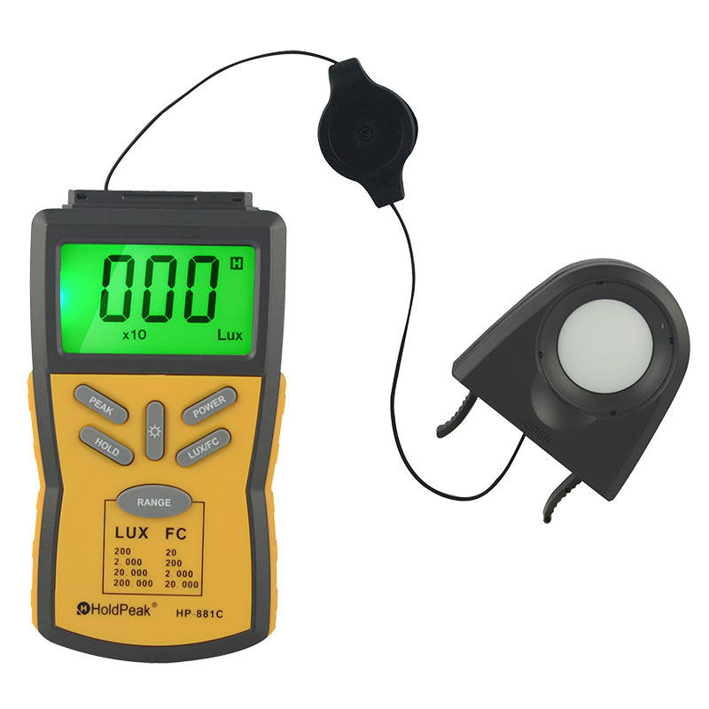 เครื่องวัดแสง led holdpeak hp-881c