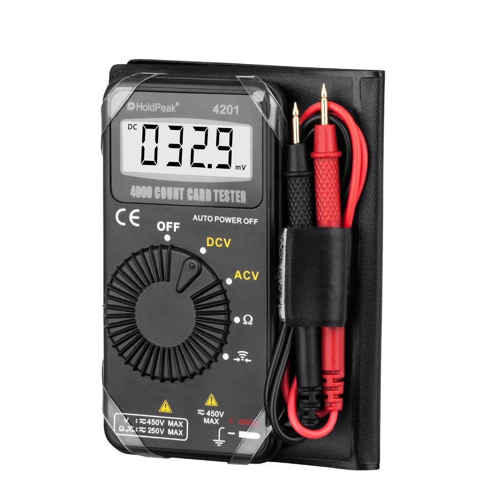 มัลติมิเตอร์แบบดิจิตอล holdpeak hp-4201 