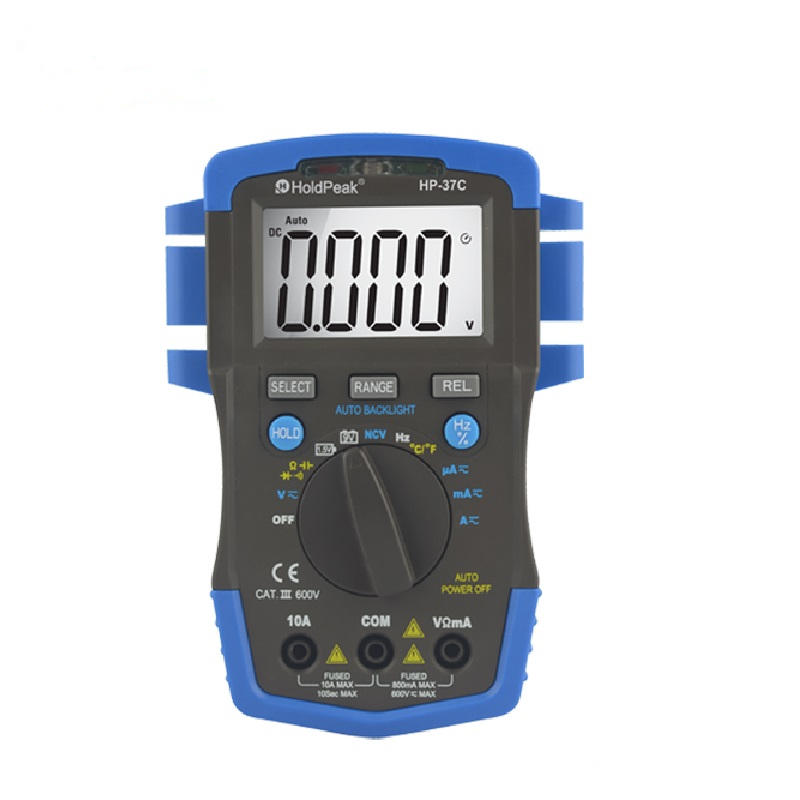 เครื่องวัดปริมาณไฟฟ้าและมัลติมิเตอร์ holdpeak hp-37c