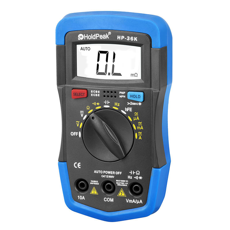 เครื่องวัดปริมาณไฟฟ้าและมัลติมิเตอร์ holdpeak hp-36k