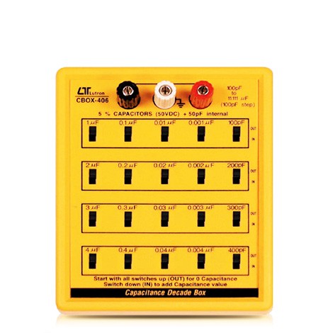 เครื่องวัดประจุไฟฟ้า lutron รุ่น cbox-406