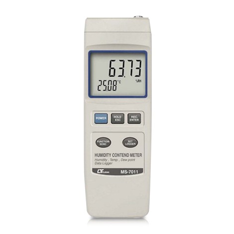 Humidity content meter lutron model ms-7011