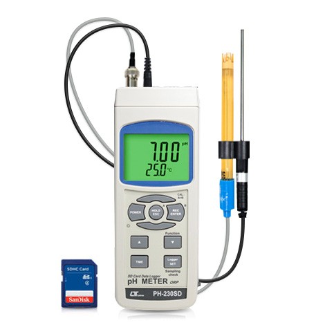 เครื่องวัดกรดด่าง lutron รุ่น ph-230sd 