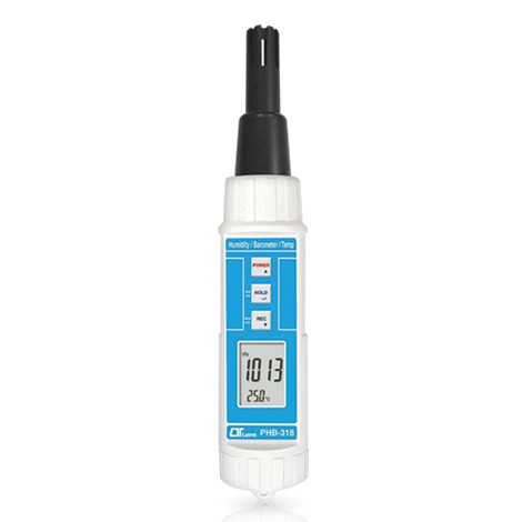 เครื่องวัดอุณหภูมิความชื้นและความดันบรรยากาศ lutron รุ่น phb-318