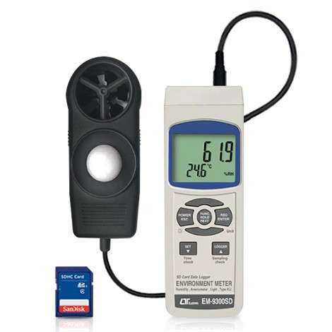 Environmental meter lutron model em-9300sd