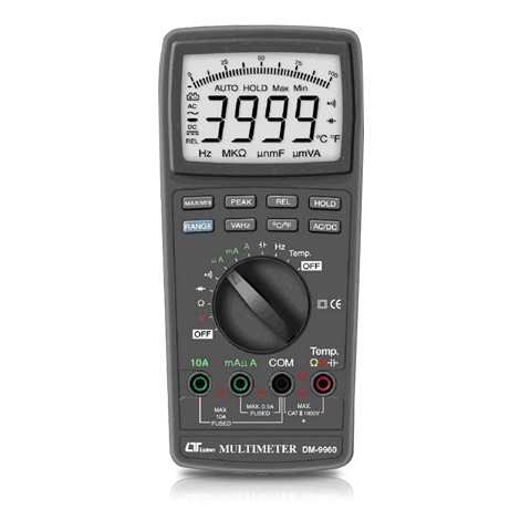 เครื่องวัดมัลติมิเตอร์แบบดิจิตอล lutron รุ่น dm-9960