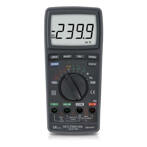 เครื่องวัดมัลติมิเตอร์แบบดิจิตอล lutron รุ่น dm-9961