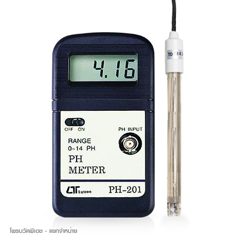 เครื่องวัดพีเอช lutron รุ่น ph-201