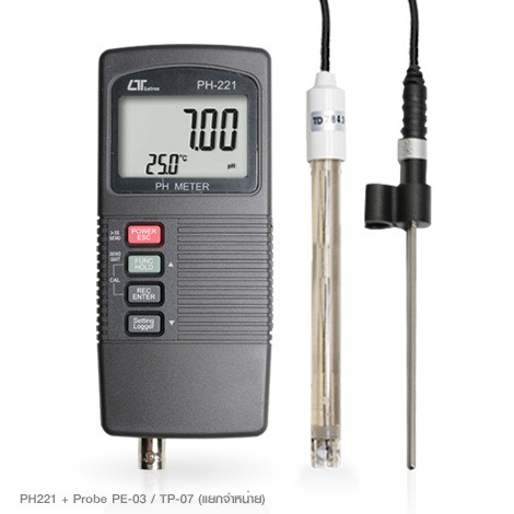 เครื่องวัดพีเอชและโออาร์พี lutron รุ่น ph-221