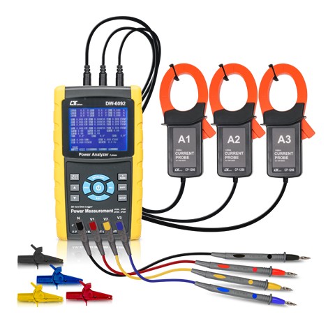 3 phase power analyzer lutron model dw-6092
