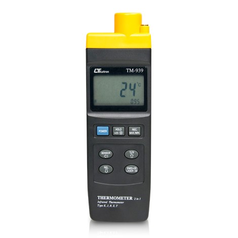 เครื่องวัดอุณหภูมิอินฟราเรด lutron รุ่น tm-939